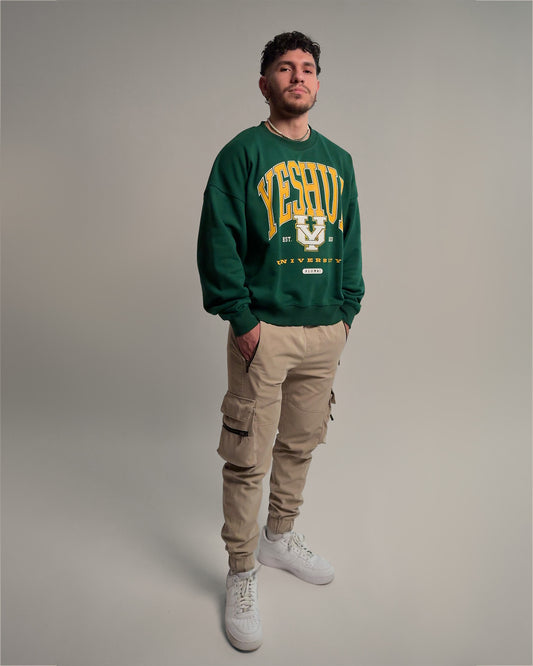 ALUMNI BOXY OVERSIZED CREWNECK SWEATSHIRT