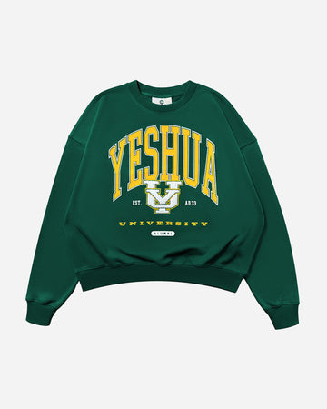 ALUMNI BOXY OVERSIZED CREWNECK SWEATSHIRT