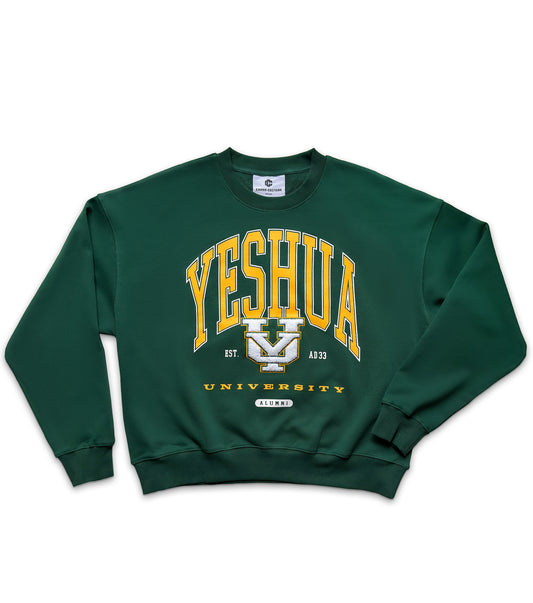 ALUMNI BOXY OVERSIZED CREWNECK SWEATSHIRT
